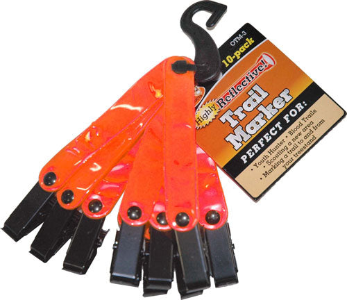 HME Trail Markers Reflective Orange 10pk