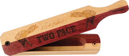 Pittman Game Calls TWO Face BOX Turkey Call Prpl Hrt/maple