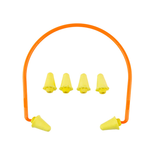 3M/Peltor Blasts Banded, Banded Ear Plugs, Yellow, NRR 28 DB, 3 Pair
