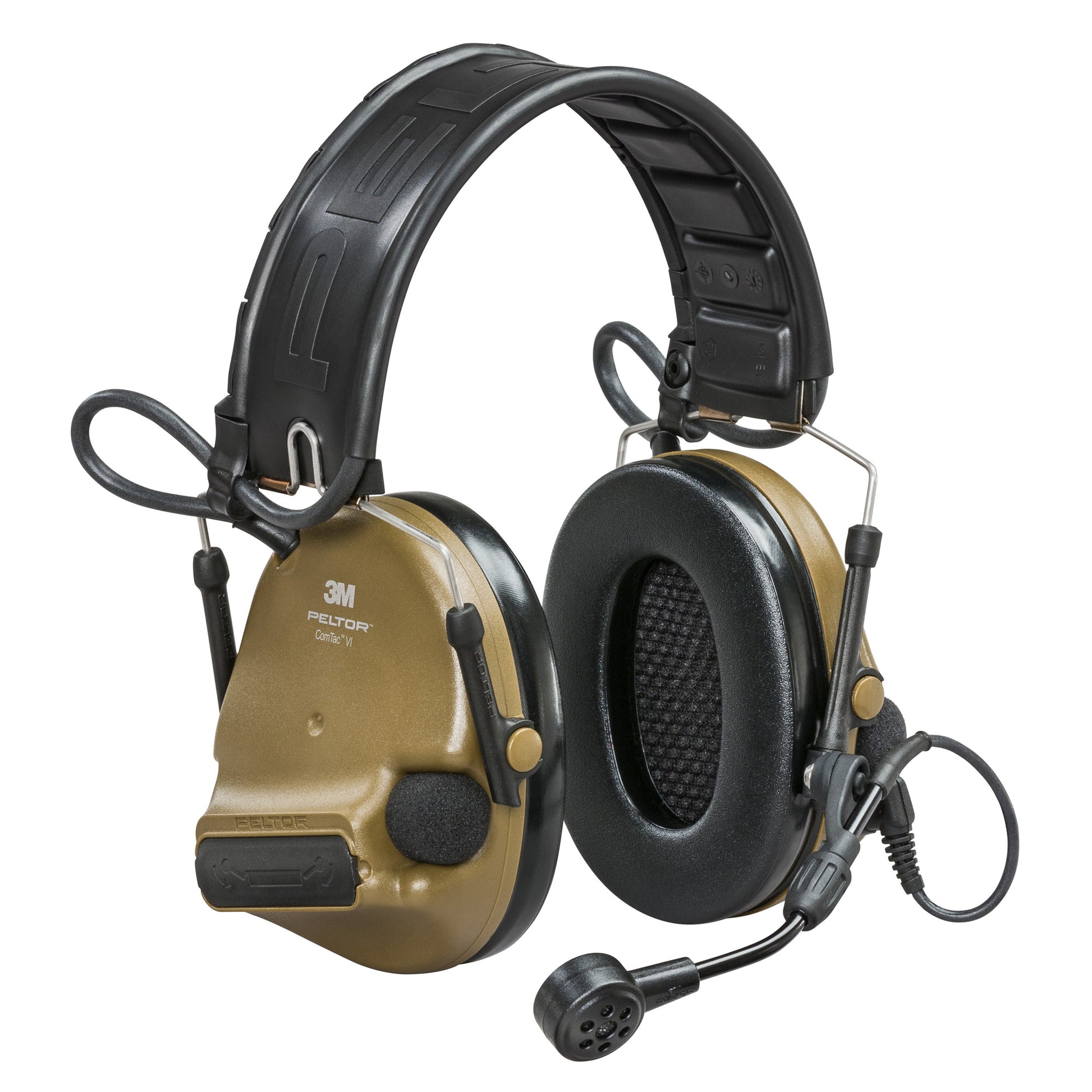 Peltor Comtac VI Defender Coyote BRN