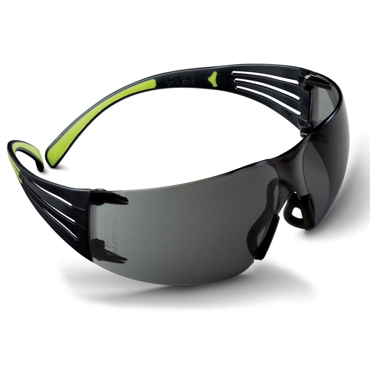 3M/Peltor SecureFit 400, Anti-fog Glasses, Lightweight, Amber/Clear/Gray, Safety Eyewear 3-Pack
