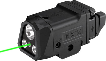 Olight PL X GL Flood Spot Green Laser Rail Light Black