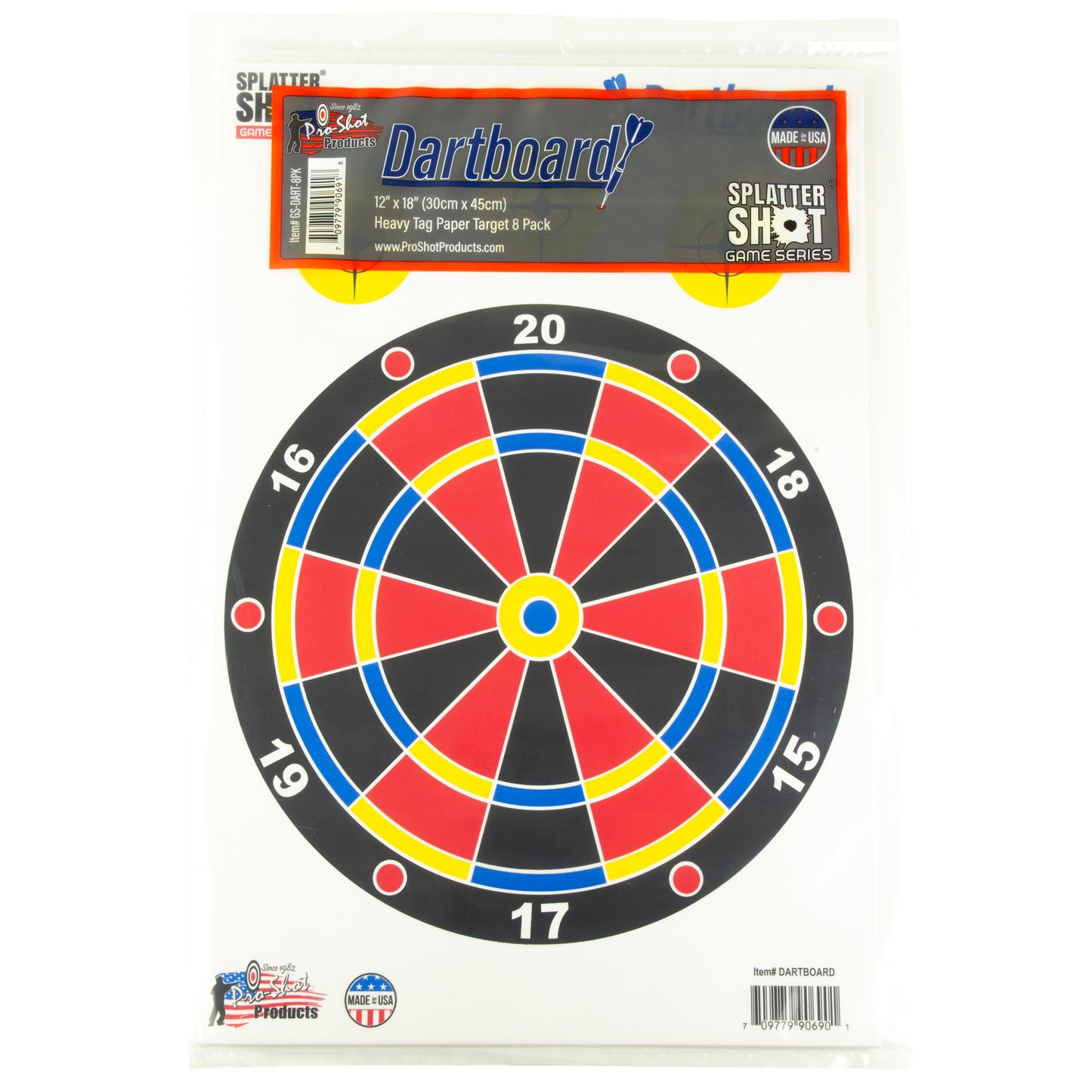 Proshot GS Darts 12x18 TP 8PK