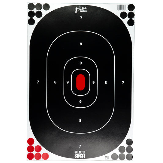 Pro-shot Target 12x17" Silh P&S 5PK