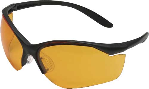 Howard Leight Vapor II Glasses Black Frame/orange Lens