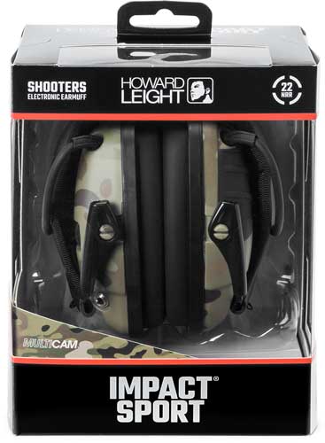 Howard Leight Impact Sport Multicam Electronic Muff Nrr22