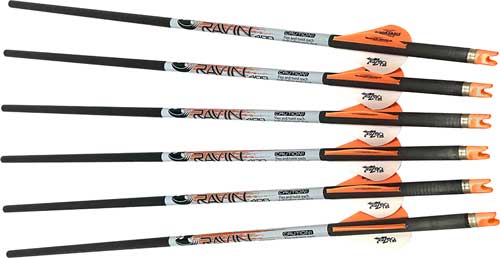 Ravin Xbow Arrow Premium Carbon W/2" Vane .001" 6pk*