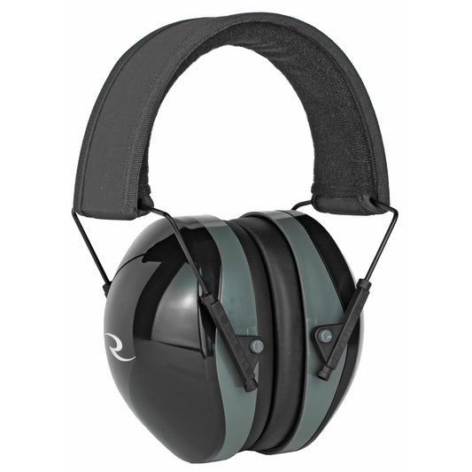 Radians Folding Terminator Earmuff, Black, NRR 29