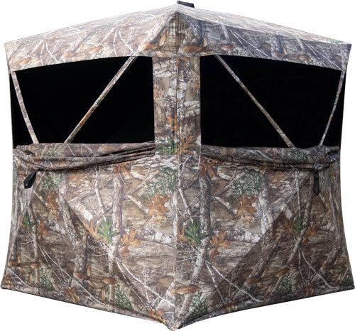 Rhino Ground Blind Rb140 3-man 58"x58" Floor 150d RT Edge