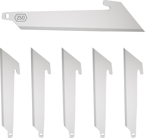 Outdoor Edge 2.5" Utility Blade Pack 6 SS Blades