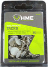 HME Trail Tacks Reflective Metal White 50pk