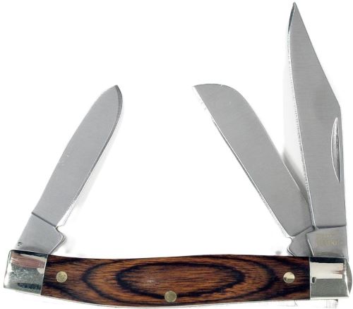 Ruko Folder 3.5" Pakkawood Handle Clamshell