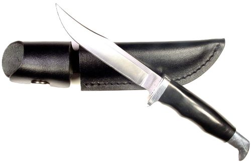 Ruko Fixed Blade Hunting Knife 3.78" ABS Handle Clamshell