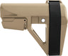 SB Tactical Brace Sba5 FDE Adjustable