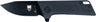 Cobratec Small Riptide Folder 2" Black/black D2 Blade