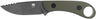 Cobratec D2 Skinner 3.75" Full Tang OD Green G10 W/kydex Shth