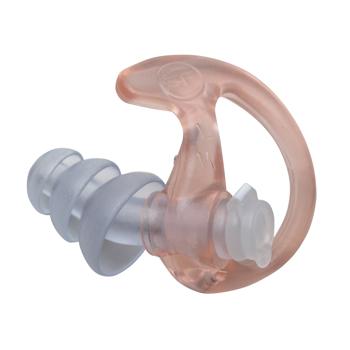 Surefire EP4 Sonic Defenders Plus, Ear Plug, Medium, Rubber, Clear, 1 Pair