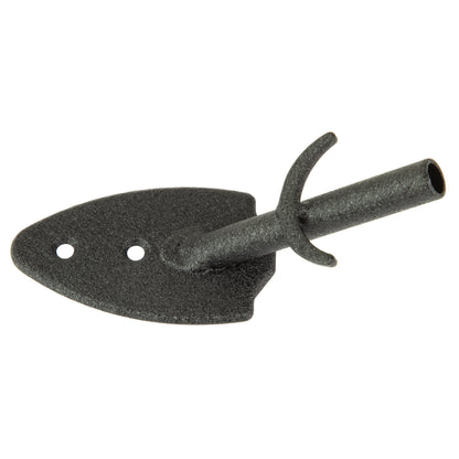 Skull Hooker Flush Wall Mount BLK