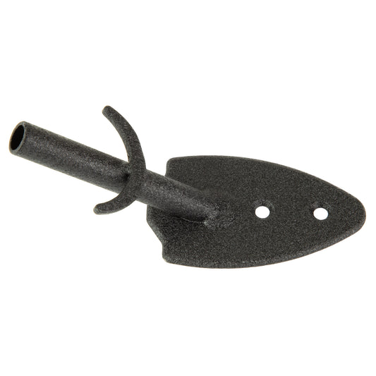 Skull Hooker Flush Wall Mount, Powder Coat Finish, Black