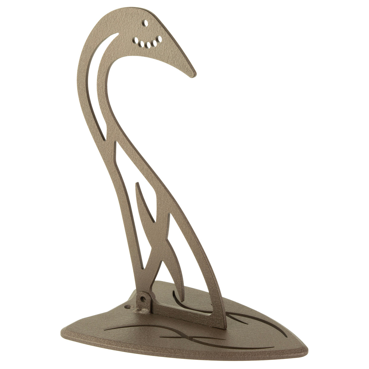 Skull Hooker Table Hooker, Powder Coat Finish, Brown