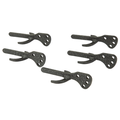 Skull Hooker Trophy Tree, Powder Coat Finish, Black