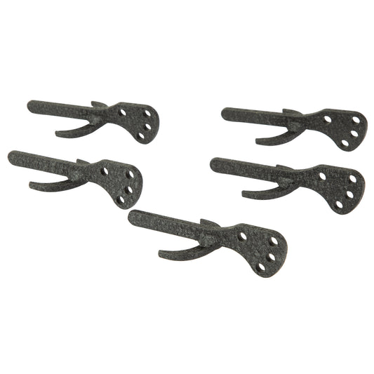 Skull Hooker Trophy Tree, Powder Coat Finish, Black