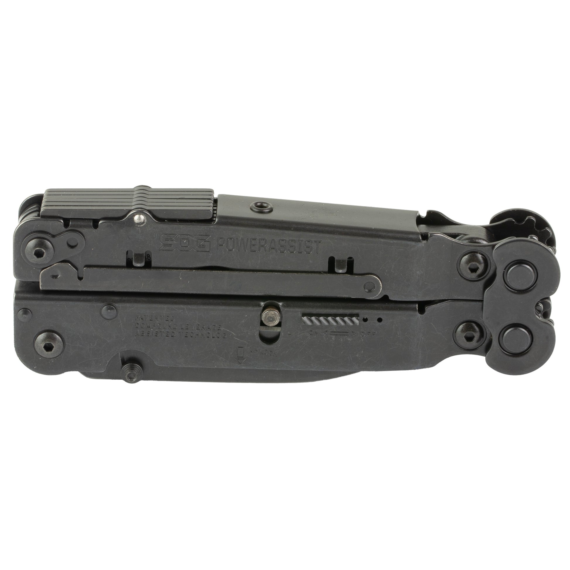 SOG Powerassist Black W/sheath