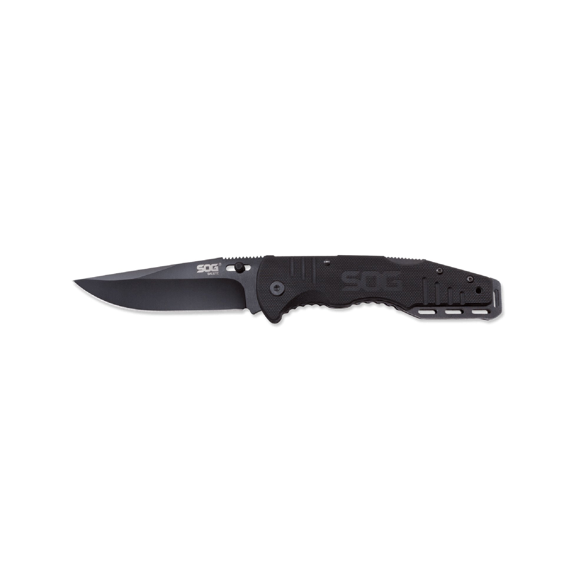 SOG Salute Black 3.625"