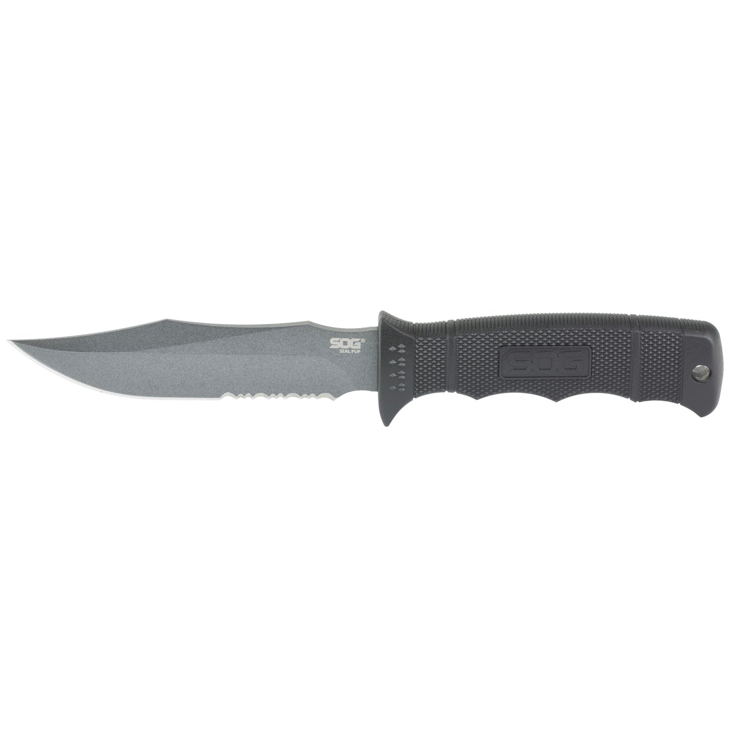SOG Seal PUP Blck 4.75" Nylon W/sth