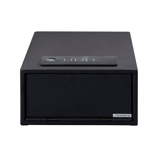Stack-On Personal Safe, Matte Black, Electronic Key Pad, Medium