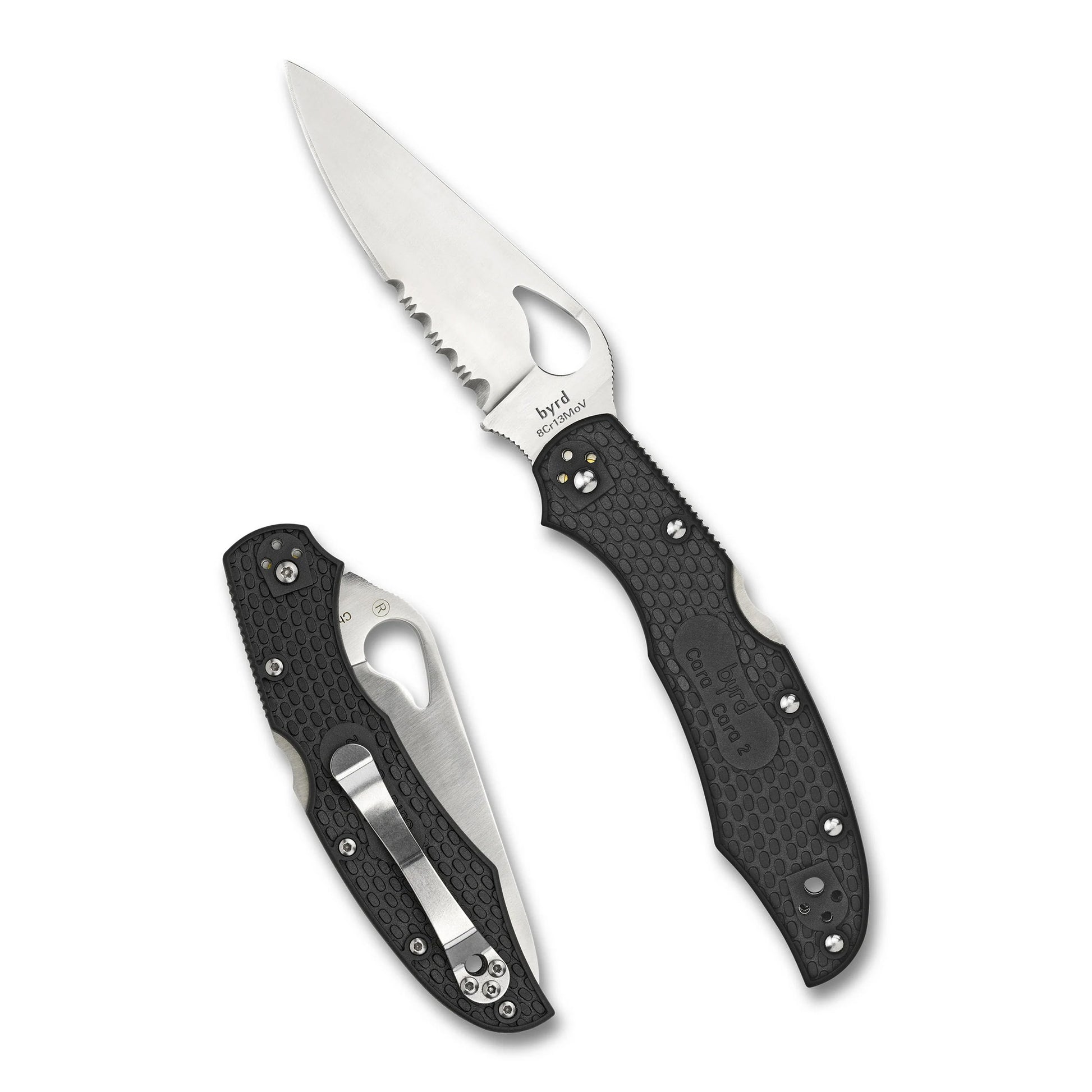 Spyderco Byrd Cara Cara 3.75" Cmbo