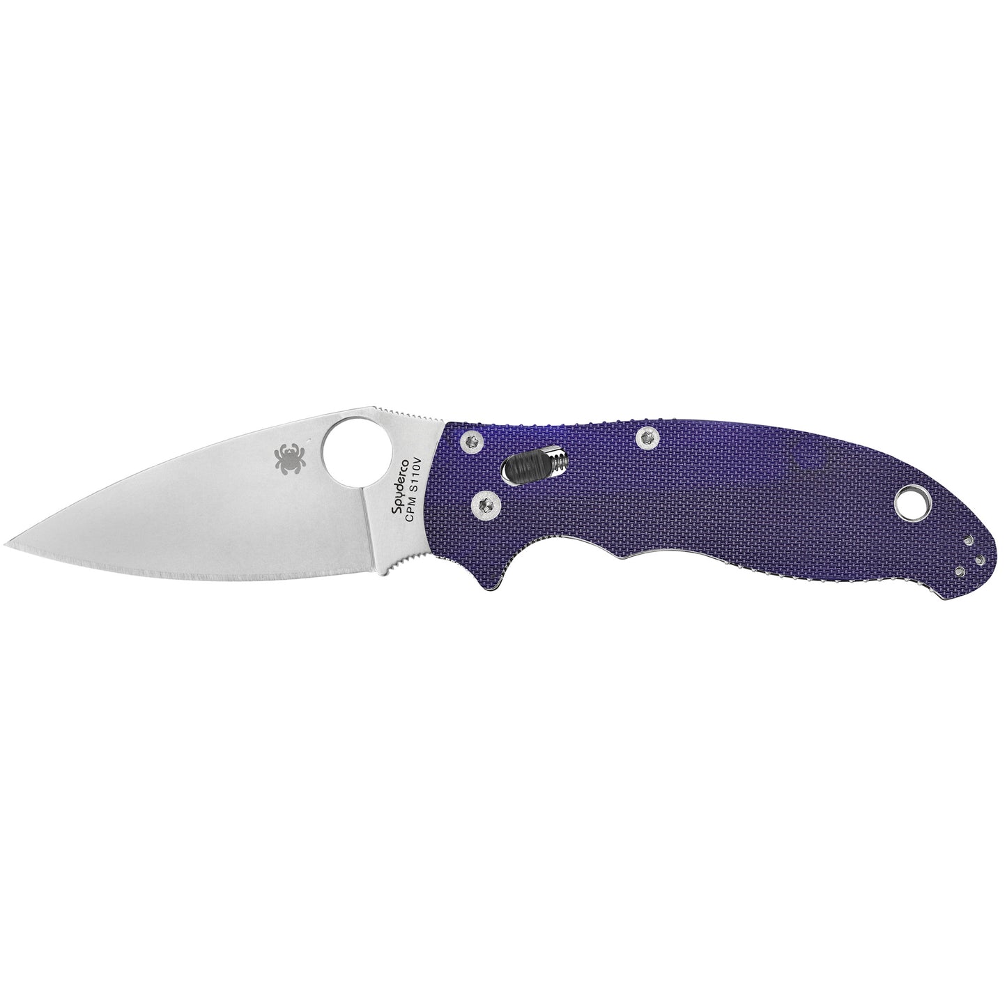 Spyderco Manix 2 G-10 Dark BL 3.375"