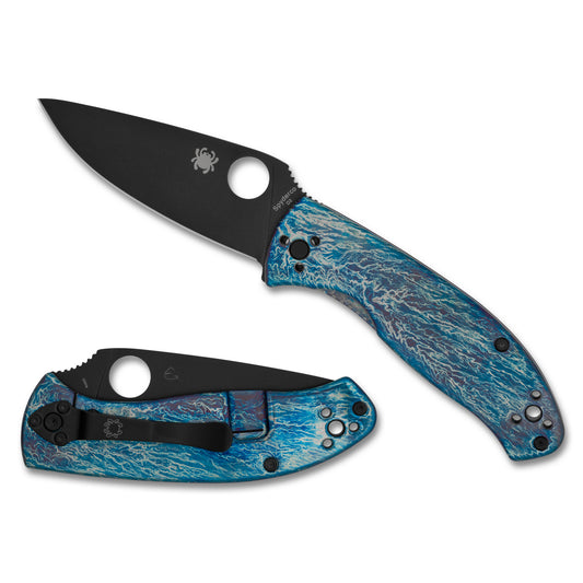 Spyderco Tenacious TI Disry Blk/blu
