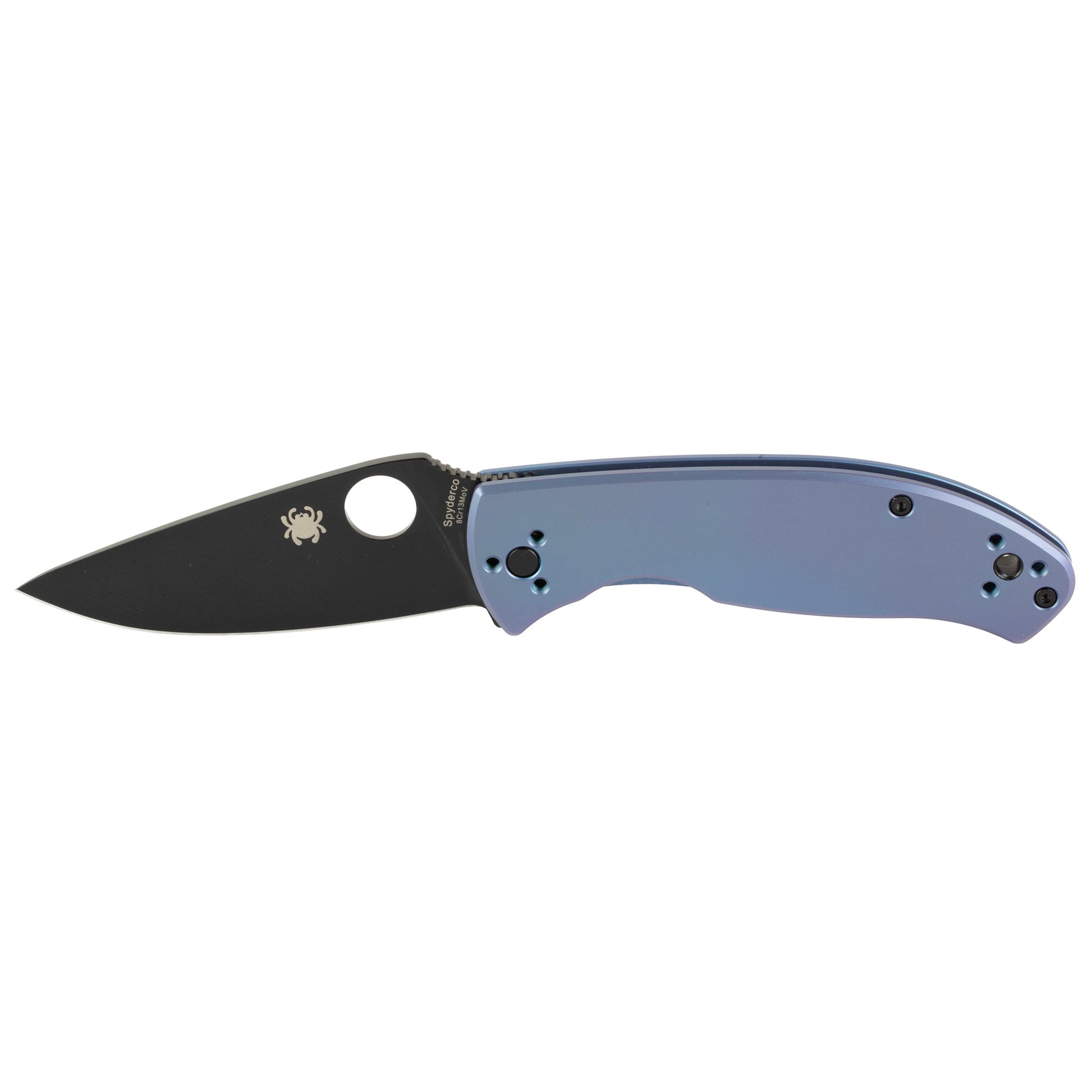 Spyderco Tenacious TI 3.35" Blue/blk