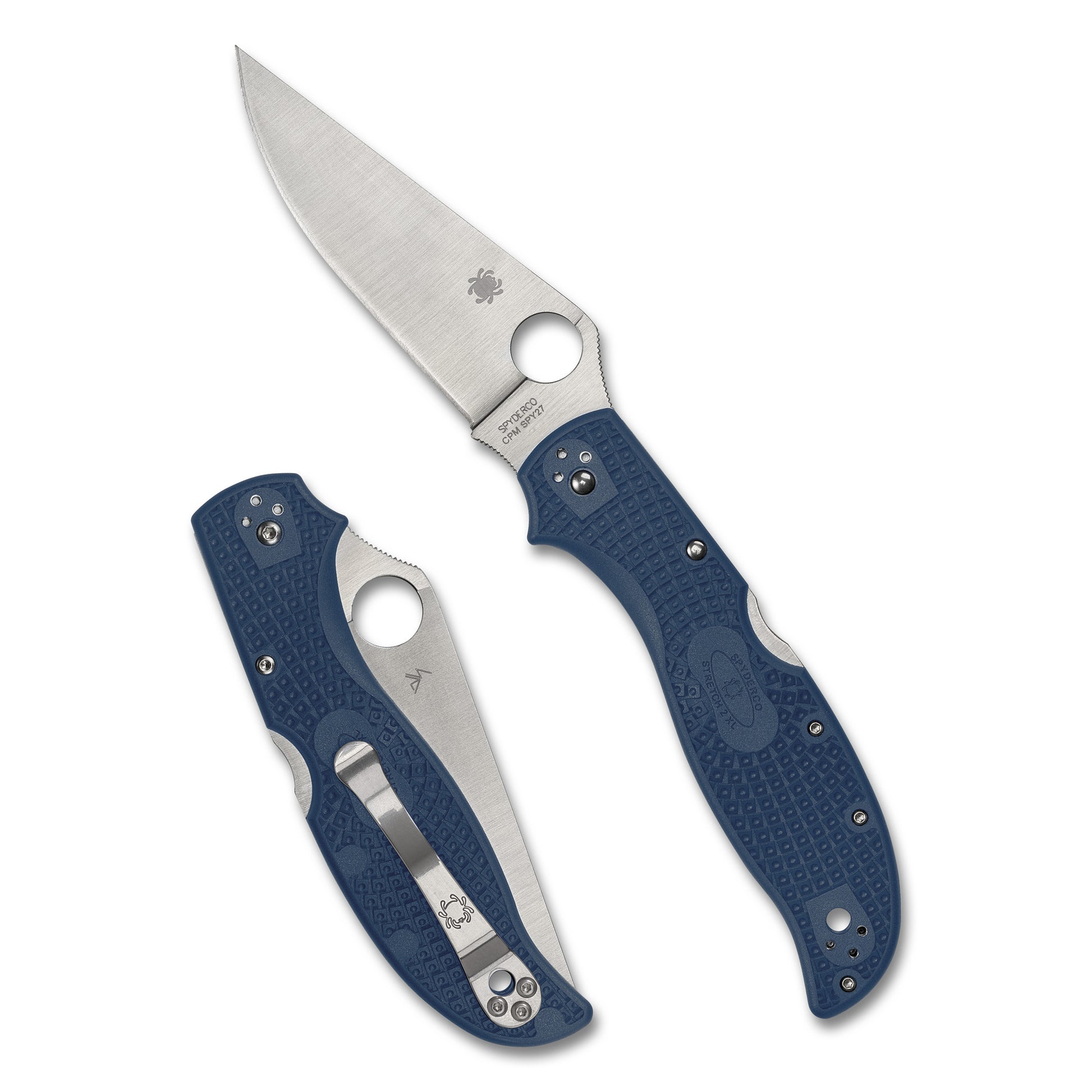Spyderco Stretch 2 XL Ltwt 3.99" BLU