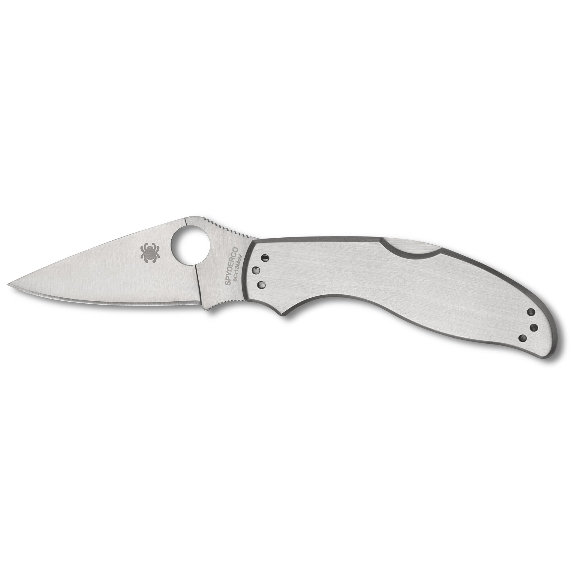 Spyderco Uptern 2.82" SS Silver
