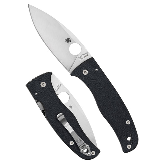 Spyderco Bodacious CF 3.63" Blk/slv