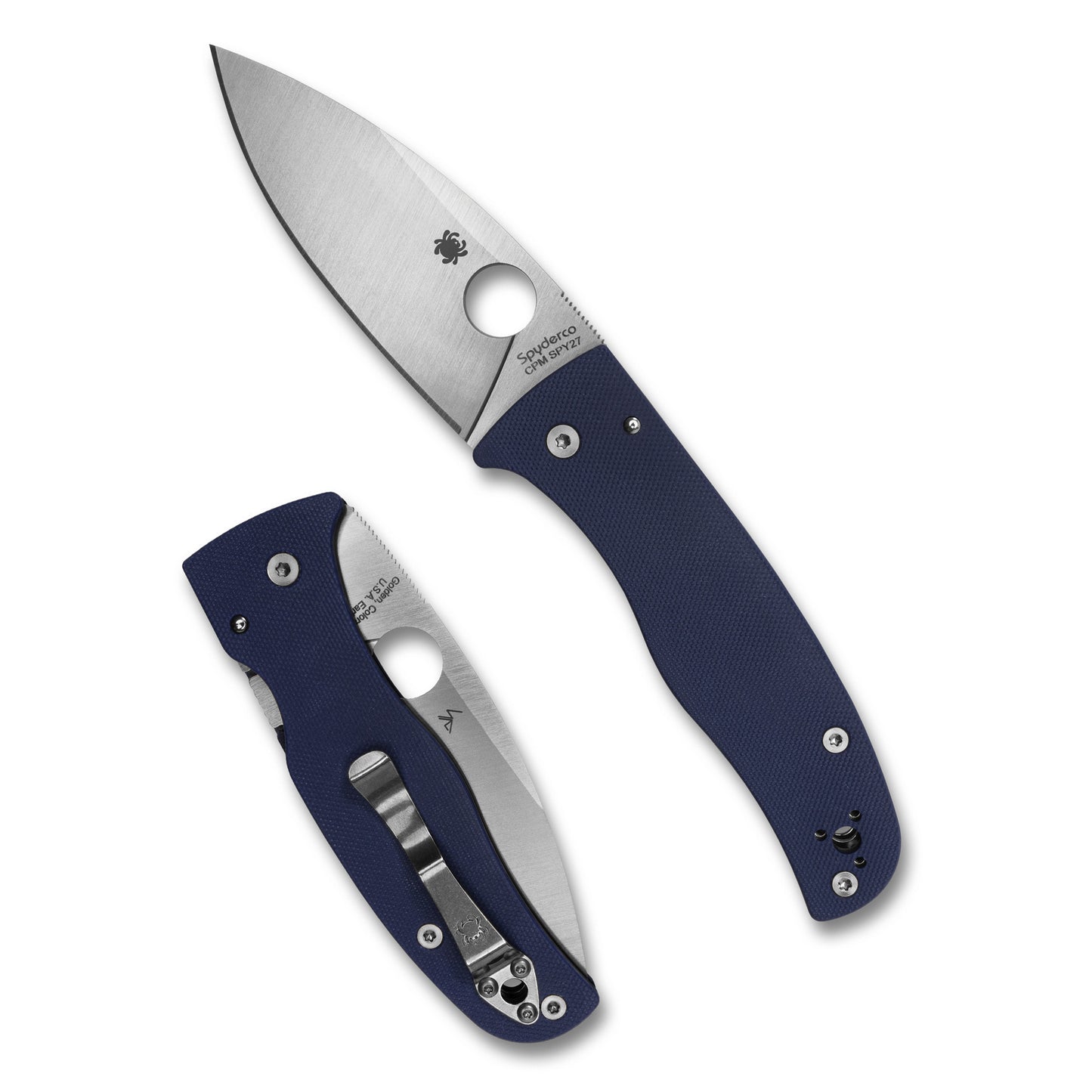 Spyderco Bodacious G10 CPM 3.63" BLU