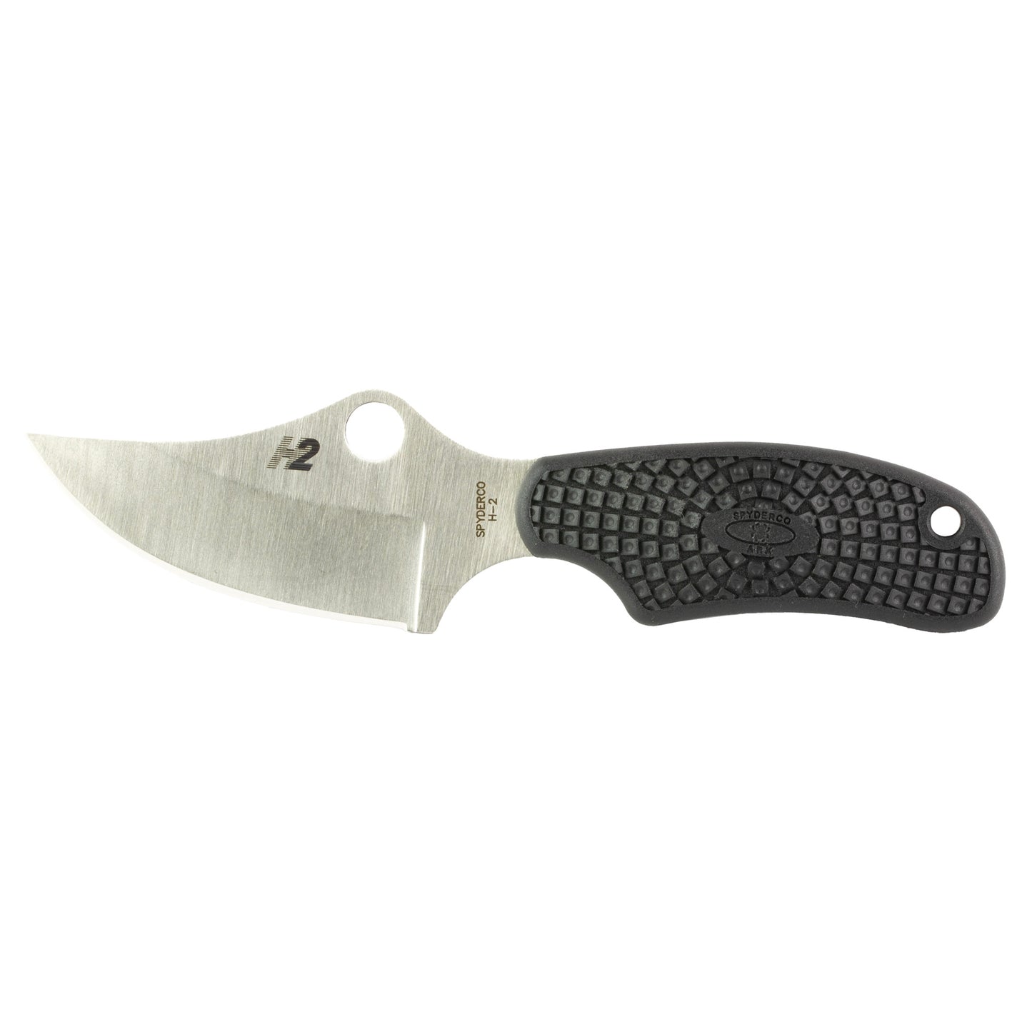 Spyderco ARK Ltwt 2.56" BLK W/sheath