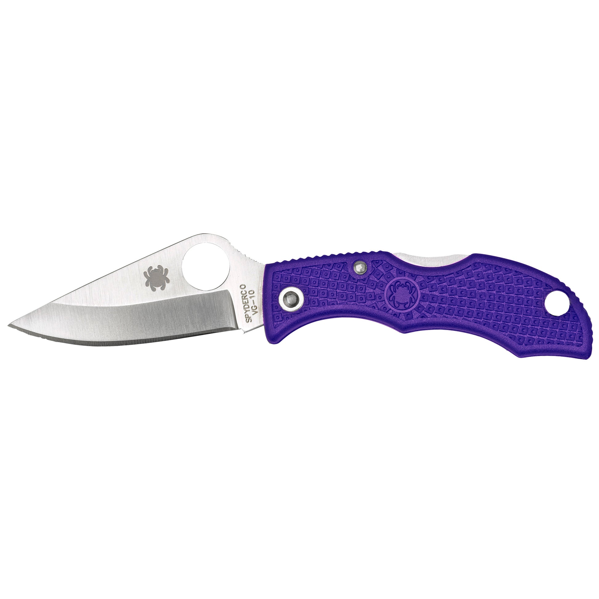 Spyderco Ladybug3 Purple FRN Plain