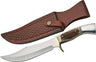 Szco Steel Stag 8" Iron Cougar Deer Antler Handle SS Blade