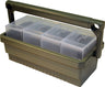 MTM Shotshell BOX Caddy W/ 4 Ss25 RND Clear Shotshell Boxes
