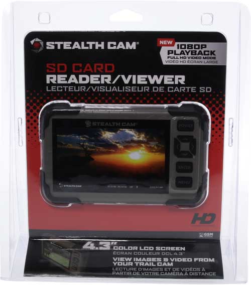 Stealth CAM Card Viewer W/4.3" LCD Screen