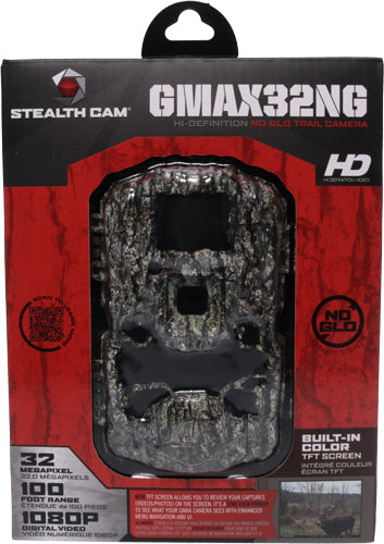 Stealth CAM Trail CAM Gmax32 32mp/1080hd Video Camo No-glo