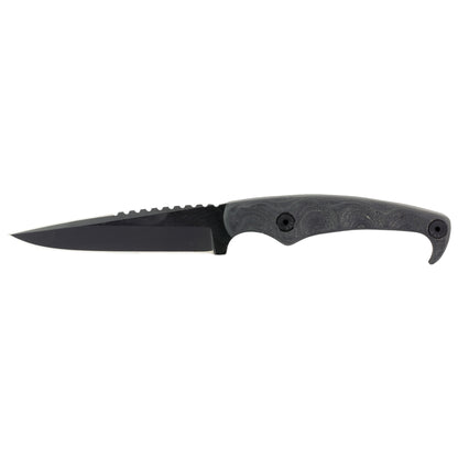 Stroup MK2 4" Cerakote BLK W/sheath