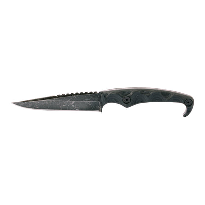 Stroup MK2 4" Acid Etched BLK W/sth