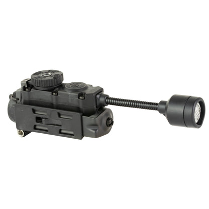 Streamlight Sidewinder Stalk, Military Helmet Light System w/Flexible Stalk, 76 Lumens, 12-200 Candela, 5.6 Hours of Run Time on High, 95 Hours of Run Time on Low, Black