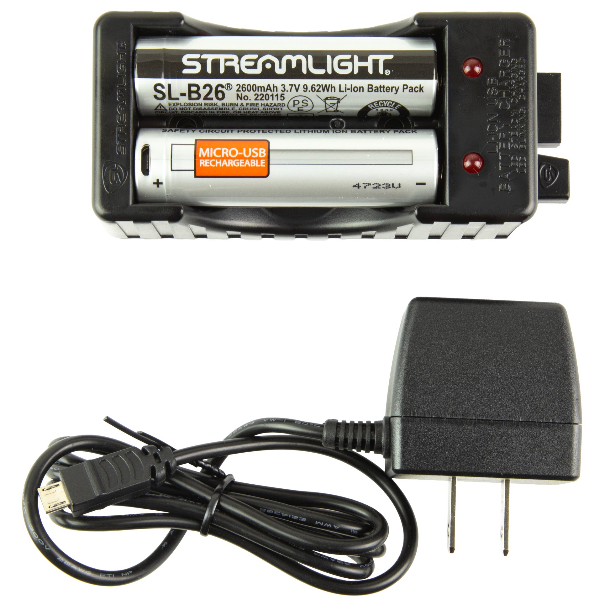 Strmlght Sl-b26 Chrgr KIT 120v W/ba