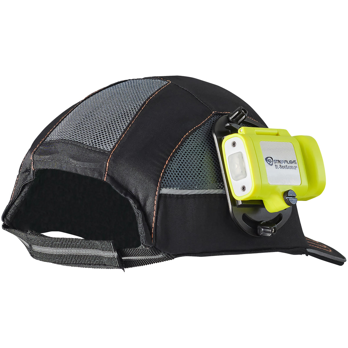 Streamlight SL- SideSaddle, Hat/Helmet Light, 300 Lumen, 1,900 Candela, Yellow, Includes Hat Mount