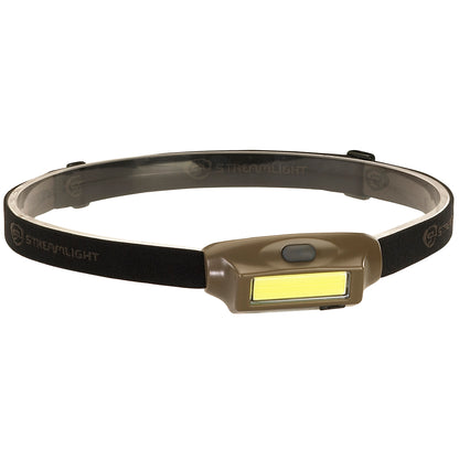Streamlight Bandit, Headlamp, 180 Lumens, White/Red LED, Coyote Brown Finish
